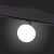 ST358.436.07 Магнитный трековый светильник Черный LED 1*7W 3000K 520Lm Ra&gt;80 120° IP20 L120xW90xH192 48V SKYLINE 48, изображение 7