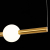 SL1222.223.01 Светильник подвесной ST-Luce Золотистый/Золотистый, Белый LED 1*18W 4000K ANGURRA, изображение 8
