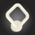 SLE500151-01 Светильник настенный Белый/Белый LED 1*16W 3000K/4000K/6000K SAMURO, изображение 5