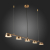 SL6000.303.05 Светильник подвесной ST-Luce Латунь/Латунь LED 5*7W 3000K PANCES, изображение 9