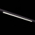 ST360.446.15 Магнитный трековый светильник Черный LED 1*15W 4000K 975Lm Ra&gt;90 120 IP20 L606xW22xH44 48V SKYLINE 48, изображение 3