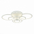 SLE200352-08 Светильник потолочный Белый/Белый LED 1*256W 3000-6000K  (аналог SLE200302-08) LETO