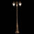 SL082.205.03 Светильник уличный наземный ST-Luce Бронза/Бронза, Прозрачный E27 3*60W DOMENICO, изображение 5