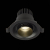 ST701.448.07 Св-к встр. Zoom Черный LED 1*7W 4000K 560Lm Ra 15°-60° IP20 D90xH65 170-240V Встраиваемые светильники, изображение 5