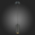 ST600.443.10 Светильник подвесной Zoom Черный LED 1*10W 4000K 1 000Lm Ra&gt;80 15-60° IP20 D59xH130 170-240VV Подвесные светильники, изображение 5