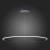 ST604.443.57 Светильник подвесной ST-Luce Черный/Белый LED 1*57W 4000K Подвесные светильники, изображение 4