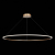 ST604.243.57 Светильник подвесной ST-Luce Золотистый/Белый LED 1*57W 4000K Подвесные светильники, изображение 3