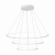 ST604.543.114 Светильник подвесной ST-Luce Белый/Белый LED 1*114W 4000K Подвесные светильники