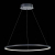 ST603.443.34 Светильник подвесной ST-Luce Черный/Белый LED 1*34W 4000K Подвесные светильники, изображение 3