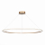 ST604.243.57 Светильник подвесной ST-Luce Золотистый/Белый LED 1*57W 4000K Подвесные светильники