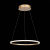 ST604.243.22 Светильник подвесной ST-Luce Золотистый/Белый LED 1*22W 4000K Подвесные светильники, изображение 3