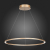ST605.243.34 Светильник подвесной ST-Luce Золотистый/Белый LED 1*34W 4000K Подвесные светильники, изображение 4