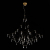 SL797.213.114 Люстра подвесная ST-Luce Золотистый, Прозрачный LED 114*0,45W 3000K GRAVETTA, изображение 4