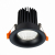 ST703.448.10 Св-к встр. Черный LED 1*10W 4000K 900Lm Ra&gt;90 38° IP20 D85xH75 170-240V Встраиваемые светильники