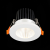 ST704.548.10 Св-к встр. Белый LED 1*10W 4000K 900Lm Ra&gt;90 38° IP20 D80xH60 170-240V Встраиваемые светильники, изображение 3