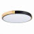 SLE201342-01 Светильник потолочный Черный, Светлое дерево/Белый LED 1*40W 3000K/4000K/6000K DELIA, изображение 4