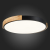 SLE201342-01 Светильник потолочный Черный, Светлое дерево/Белый LED 1*40W 3000K/4000K/6000K DELIA, изображение 10