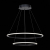 ST604.443.56 Светильник подвесной ST-Luce Черный/Белый LED 1*56W 4000K Подвесные светильники, изображение 3
