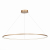 ST603.243.57 Светильник подвесной ST-Luce Золотистый/Белый LED 1*57W 4000K Подвесные светильники