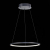 ST603.443.22 Светильник подвесной ST-Luce Черный/Белый LED 1*22W 4000K Подвесные светильники, изображение 3