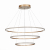 ST604.243.114 Светильник подвесной ST-Luce Золотистый/Белый LED 1*114W 4000K Подвесные светильники, изображение 2