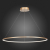 ST603.243.46 Светильник подвесной ST-Luce Золотистый/Белый LED 1*46W 4000K Подвесные светильники, изображение 3