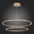 ST605.243.91 Светильник подвесной ST-Luce Золотистый/Белый LED 1*91W 4000K Подвесные светильники, изображение 4