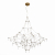 SL797.213.114 Люстра подвесная ST-Luce Золотистый, Прозрачный LED 114*0,45W 3000K GRAVETTA, изображение 2