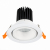 ST705.548.10 Св-к встр. Белый LED 1*10W 4000K 750Lm Ra&gt;90 38° IP20 D102xH85 170-240V Встраиваемые светильники, изображение 3