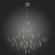 SL797.213.114 Люстра подвесная ST-Luce Золотистый, Прозрачный LED 114*0,45W 3000K GRAVETTA, изображение 6