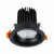 ST703.448.10 Св-к встр. Черный LED 1*10W 4000K 900Lm Ra&gt;90 38° IP20 D85xH75 170-240V Встраиваемые светильники, изображение 3