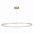 ST603.243.57 Светильник подвесной ST-Luce Золотистый/Белый LED 1*57W 4000K Подвесные светильники, изображение 2
