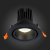 ST705.438.10 Св-к встр. Черный LED 1*10W 3000K 750Lm Ra&gt;90 38° IP20 D102xH85 170-240V Встраиваемые светильники, изображение 5