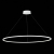 ST603.543.57 Светильник подвесной ST-Luce Белый/Белый LED 1*57W 4000K Подвесные светильники, изображение 3