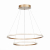 ST604.243.56 Светильник подвесной ST-Luce Золотистый/Белый LED 1*56W 4000K Подвесные светильники