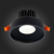 ST751.438.10 Св-к встр. Черный LED 1*10W 3000K 750Lm Ra&gt;90 38° IP20 D100xH75 170-240V Встраиваемые светильники, изображение 5