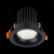 ST703.448.10 Св-к встр. Черный LED 1*10W 4000K 900Lm Ra&gt;90 38° IP20 D85xH75 170-240V Встраиваемые светильники, изображение 4