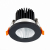 ST704.448.10 Св-к встр. Черный LED 1*10W 4000K 900Lm Ra&gt;90 38° IP20 D80xH60 170-240V Встраиваемые светильники, изображение 3