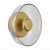SL6002.201.01 Светильник настенный ST-Luce Золотистый/Янтарный LED 1*7W 4000K LAZIO, изображение 2