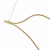 SL6106.203.45 Светильник подвесной ST-Luce Золотистый/Белый LED 1*45W 4000K CORTILE, изображение 3