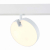 ST359.536.15 Магнитный трековый светильник белый LED 1*15W 3000K 760Lm Ra&gt;80 120° IP20 L150xW28xH211 48V SKYLINE 48