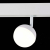 ST358.546.07 Магнитный трековый светильник белый LED 1*7W 4000K 520Lm Ra&gt;80 120° IP20 L120xW90xH192 48V SKYLINE 48, изображение 4