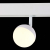 ST358.536.07 Магнитный трековый светильник Белый LED 1*7W 3000K 520Lm Ra&gt;80 120° IP20 L120xW90xH192 48V SKYLINE 48, изображение 4