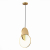 SL6107.203.01 Светильник подвесной ST-Luce Золотистый/Белый Золотистый LED 1*14W 3000K Eclisse, изображение 4