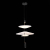 SL6101.413.01 Люстра подвесная ST-Luce Черный/Белый LED 1*15W 3000K ISOLA, изображение 5
