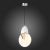 SL6107.103.01 Светильник подвесной ST-Luce Хром/Белый Хром LED 1*14W 3000K Eclisse, изображение 7