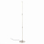 SL1580.105.01 Торшер ST-Luce Никель/Белый LED 1*25W 3200K RALIO