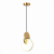 SL6107.213.01 Светильник подвесной ST-Luce Золотистый/Белый Золотистый LED 1*12W 3000K Eclisse, изображение 4
