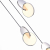 SL6107.103.03 Светильник подвесной ST-Luce Хром/Белый Хром LED 3*12W 3000K Eclisse, изображение 3