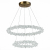 SL6105.203.02 Люстра подвесная ST-Luce Золотистый/Прозрачный LED 1*80W 3000 - 6500K Lucchero, изображение 4